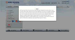 Desktop Screenshot of korusigorta.com.tr